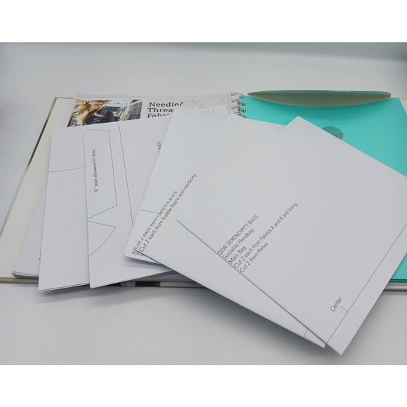 Sew Serendipity Bags How To Book Full Size Patterns By Kay Whitt Pretty Projects - Picture 11 of 12